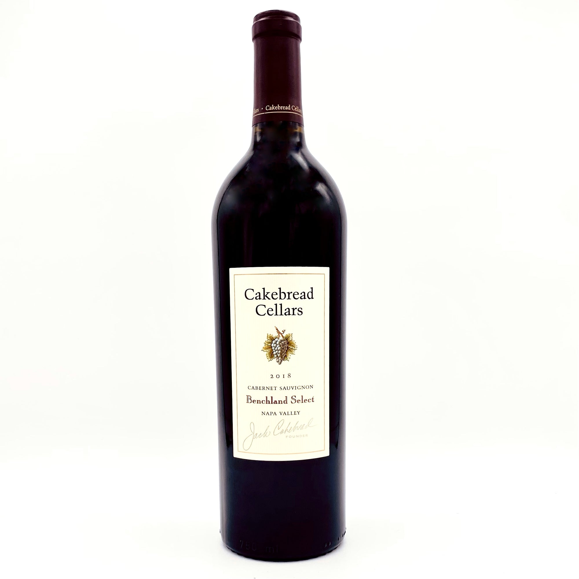 2018 CAKEBREAD CELLARS BENCHLAND SELECT CABERNET CABERNET, NAPA VALLEY CALIFORNIA