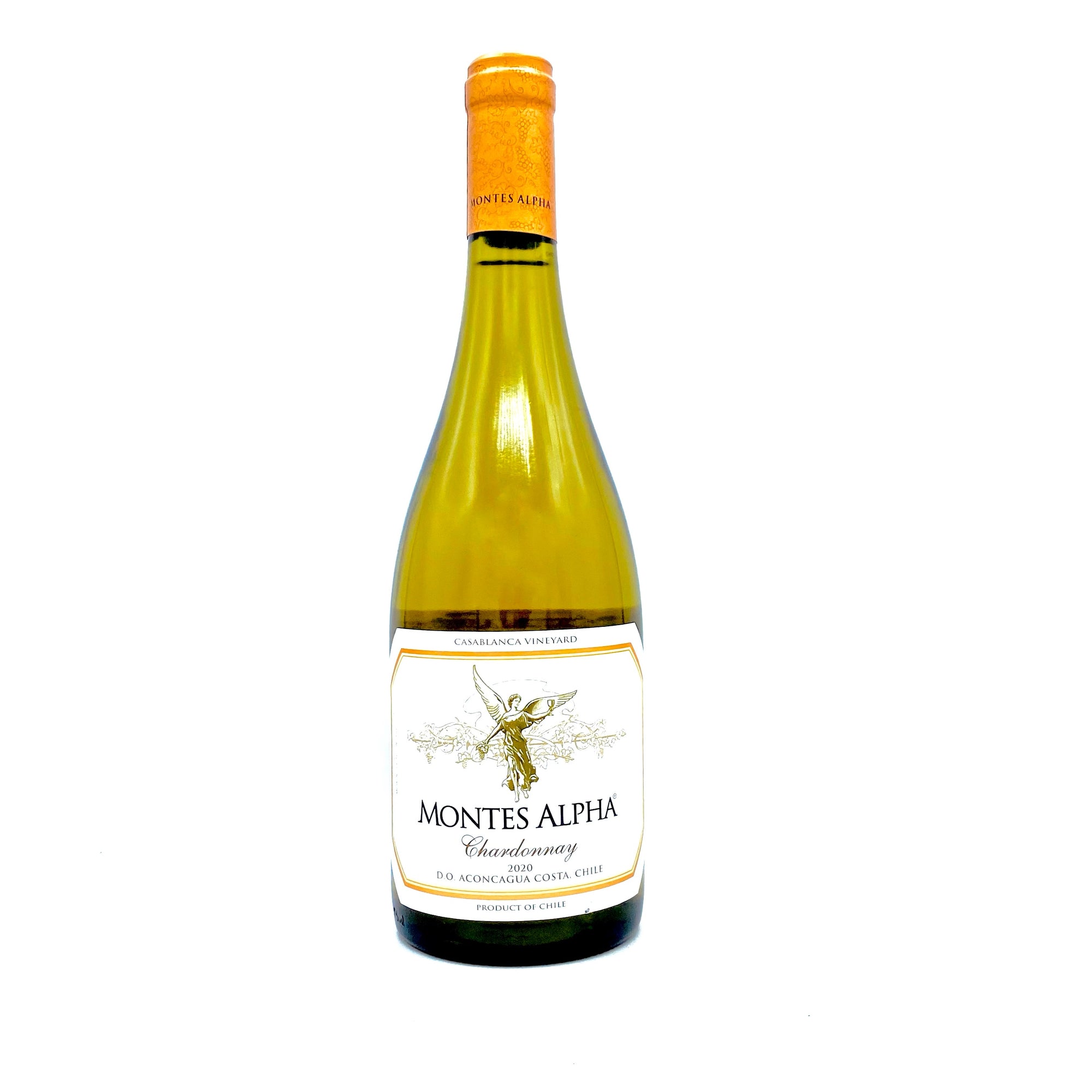 2020 MONTES ALPHA CHARDONNAY, DO ACONCAGUA COSTA CHILE