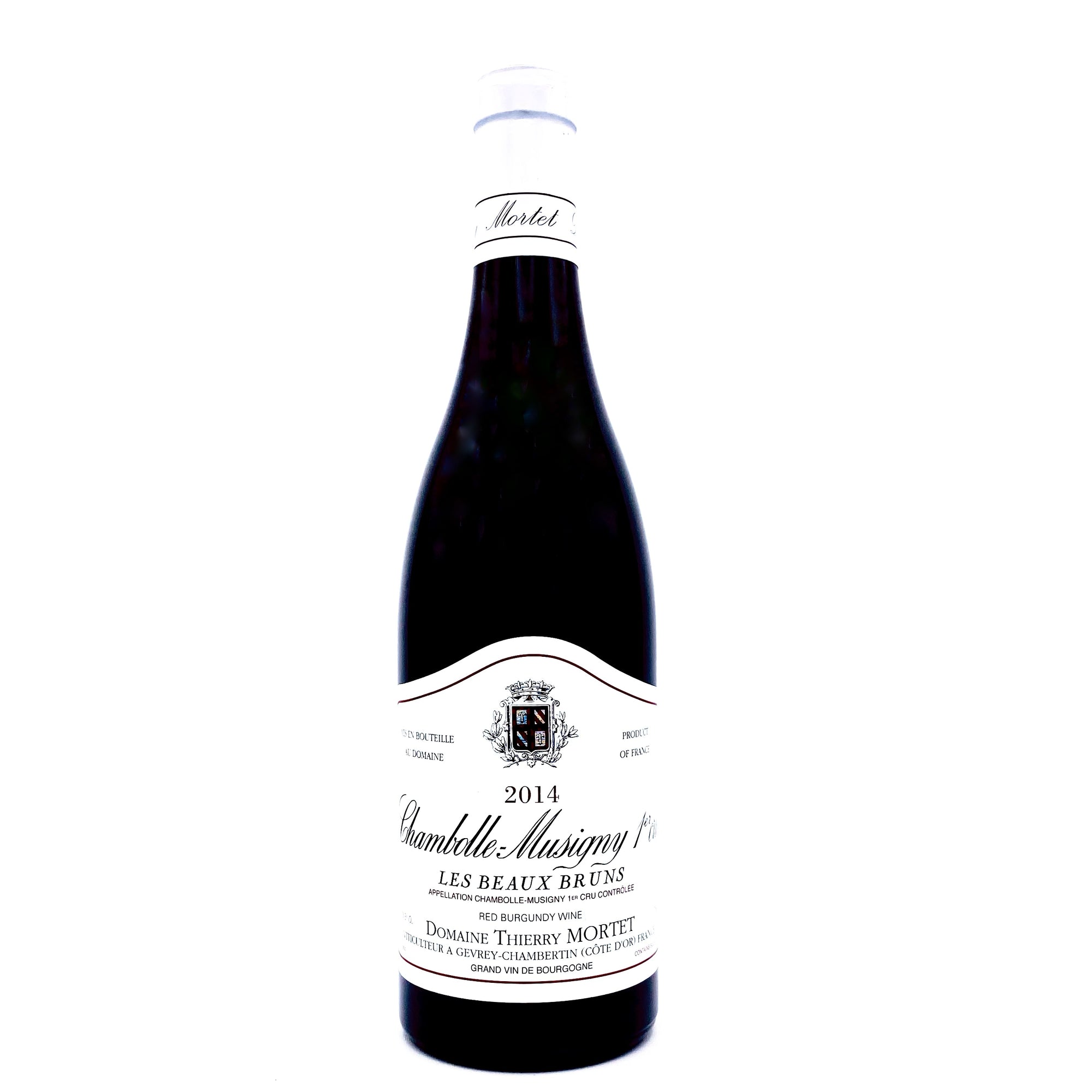 2014 DOMAINE THIERRY MORTET LES BEAUX BRUNS CHAMBOLLE-MUSIGNY PREMIER CRU, RED BURGUNDY FRANCE