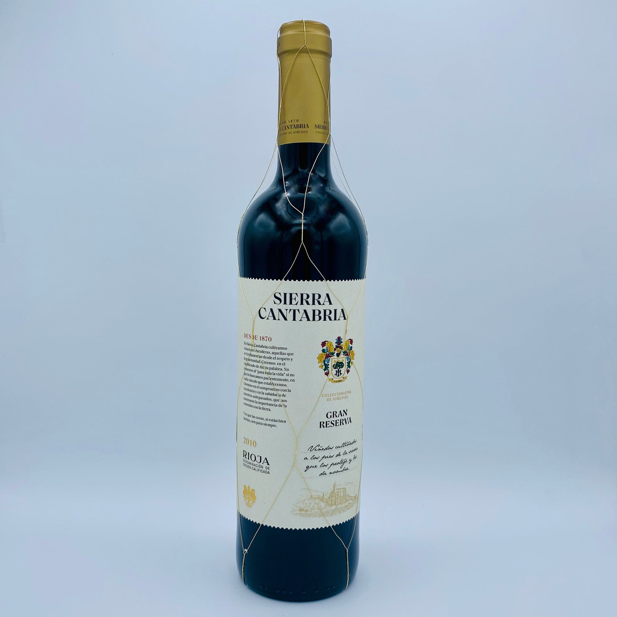 2015 SIERRA CANTABRIA GRAN RESERVA, RIOJA SPAIN