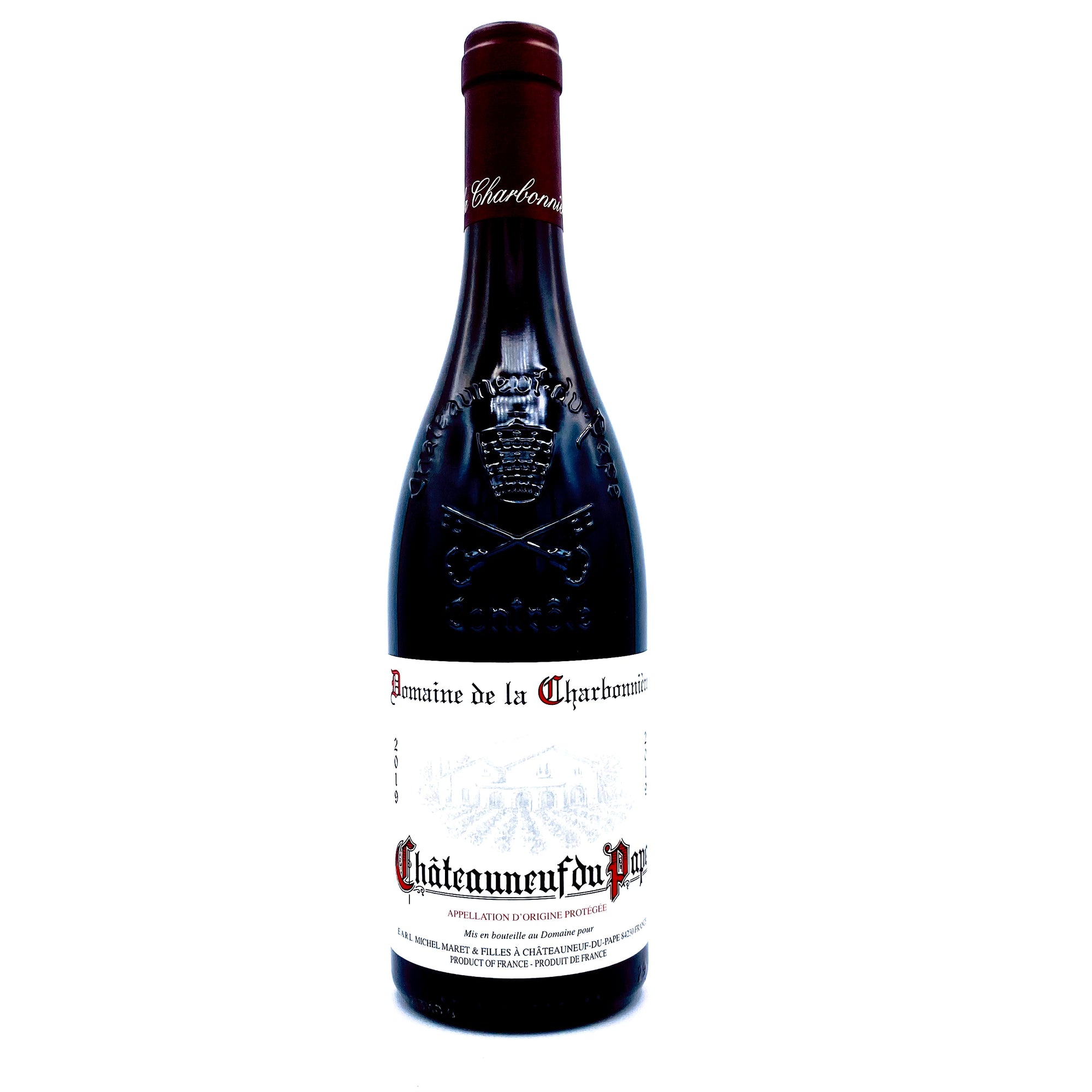 2019 DOMAINE DE LA CHARBONNIERE CHATEAUNEUF DU PAPE, RHONE FRANCE