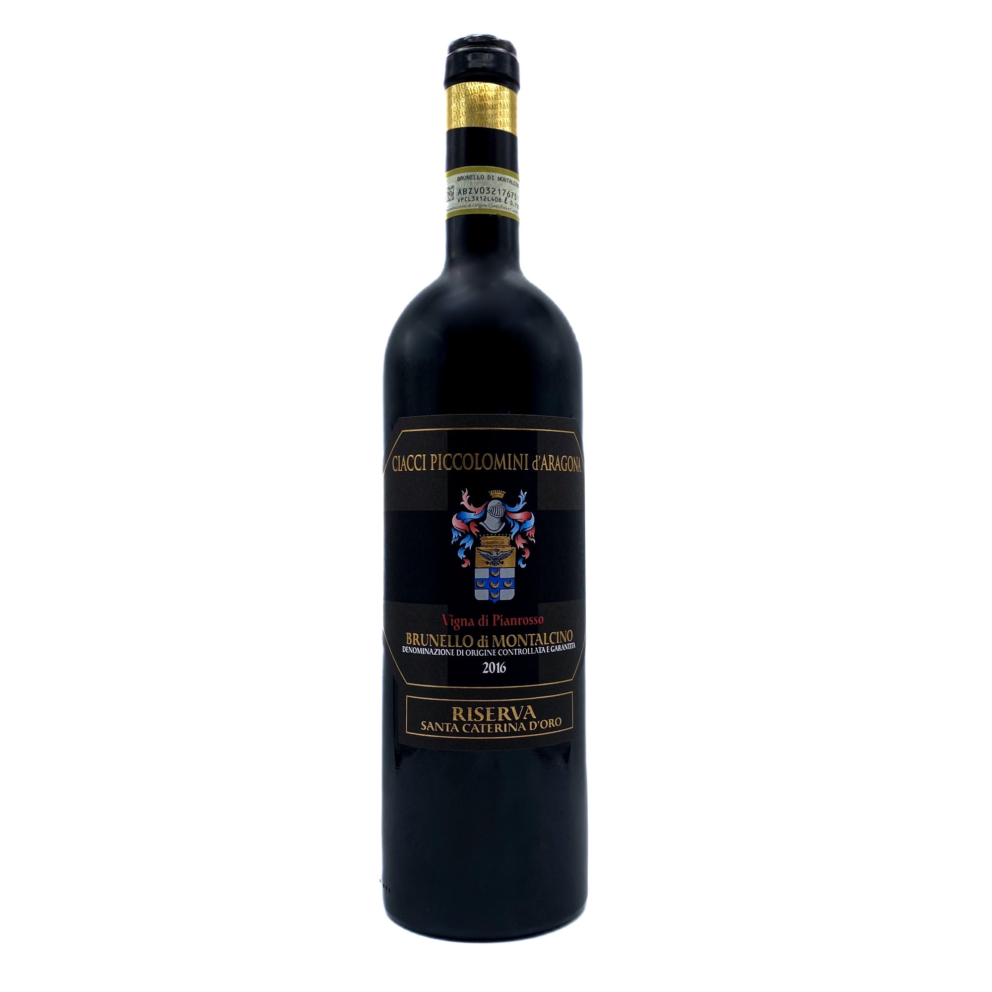 2016 CIACCI PICCOLOMINI D'ARAGON VIGNA DI PIANROSSO SANTA CATERINA D'ORO, RESERVA BRUNELLO DI MONTALCINO, TUSCANY ITALY