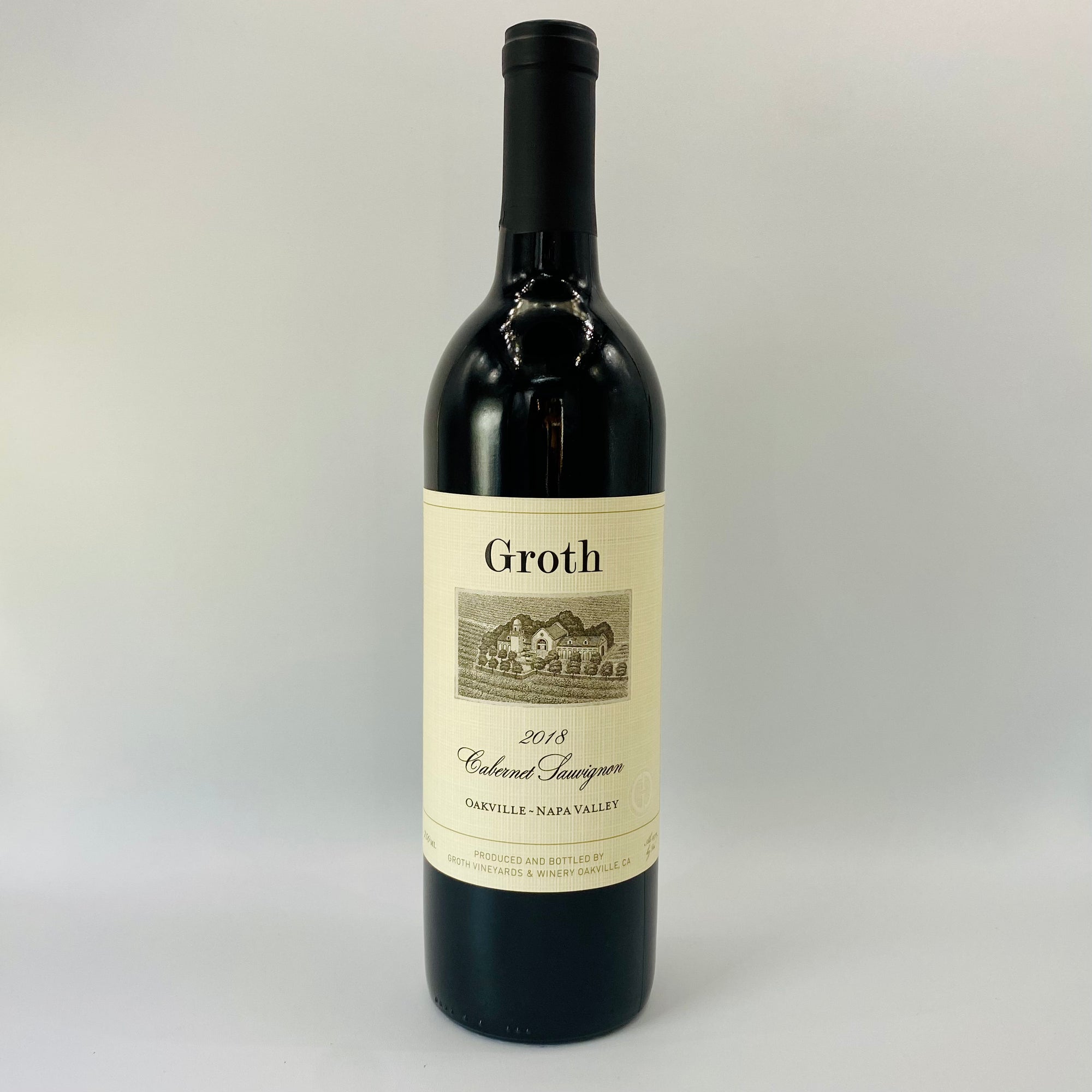 2019 GROTH CABERNET SAUVIGNON, OAKVILLE NAPA VALLEY CALIFORNIA