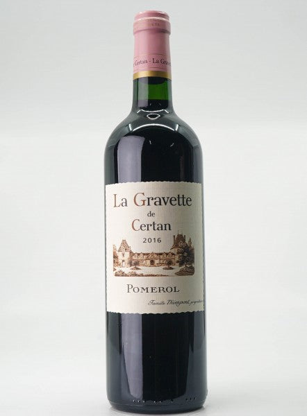 2016 LA GRAVETTE DE CERTAN POMEROL, BORDEAUX FRANCE